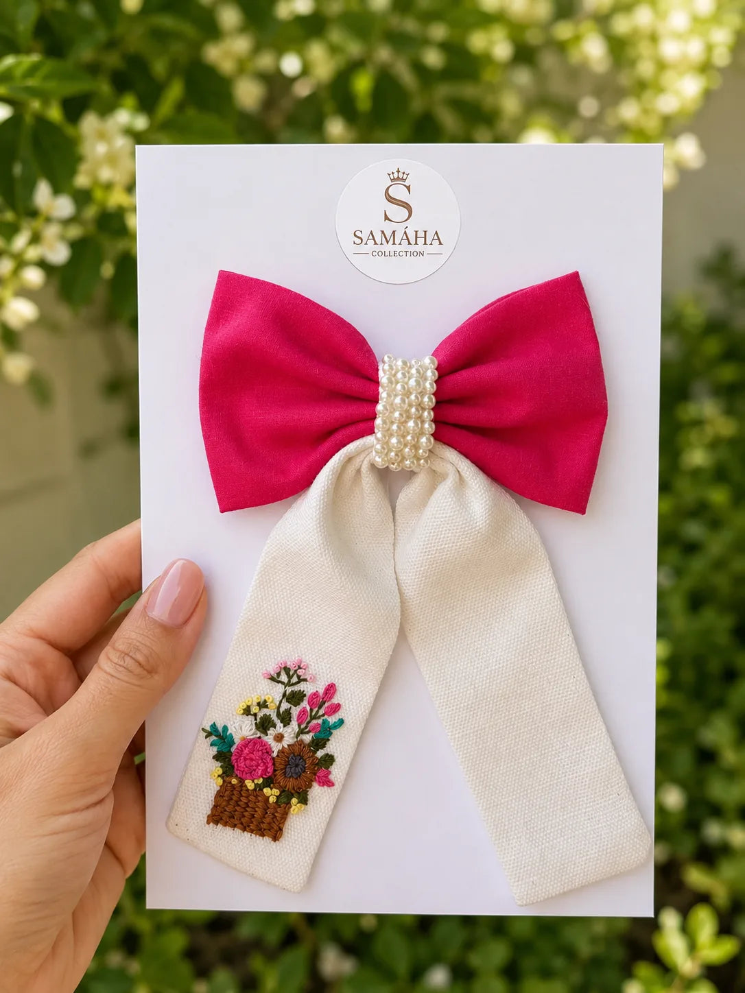 Blooming Garden Hair Bow