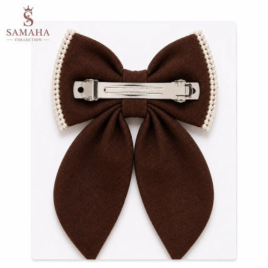 Cocoa Blossom Bow 🤎🌸