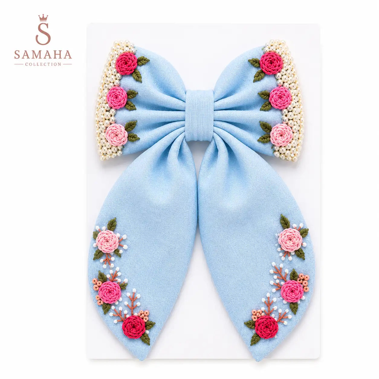 Sky Blossom Bow 💙