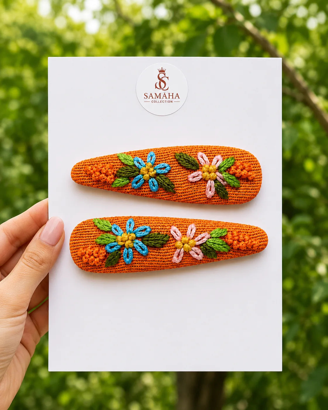Sunset Bloom Hair Pins ✨