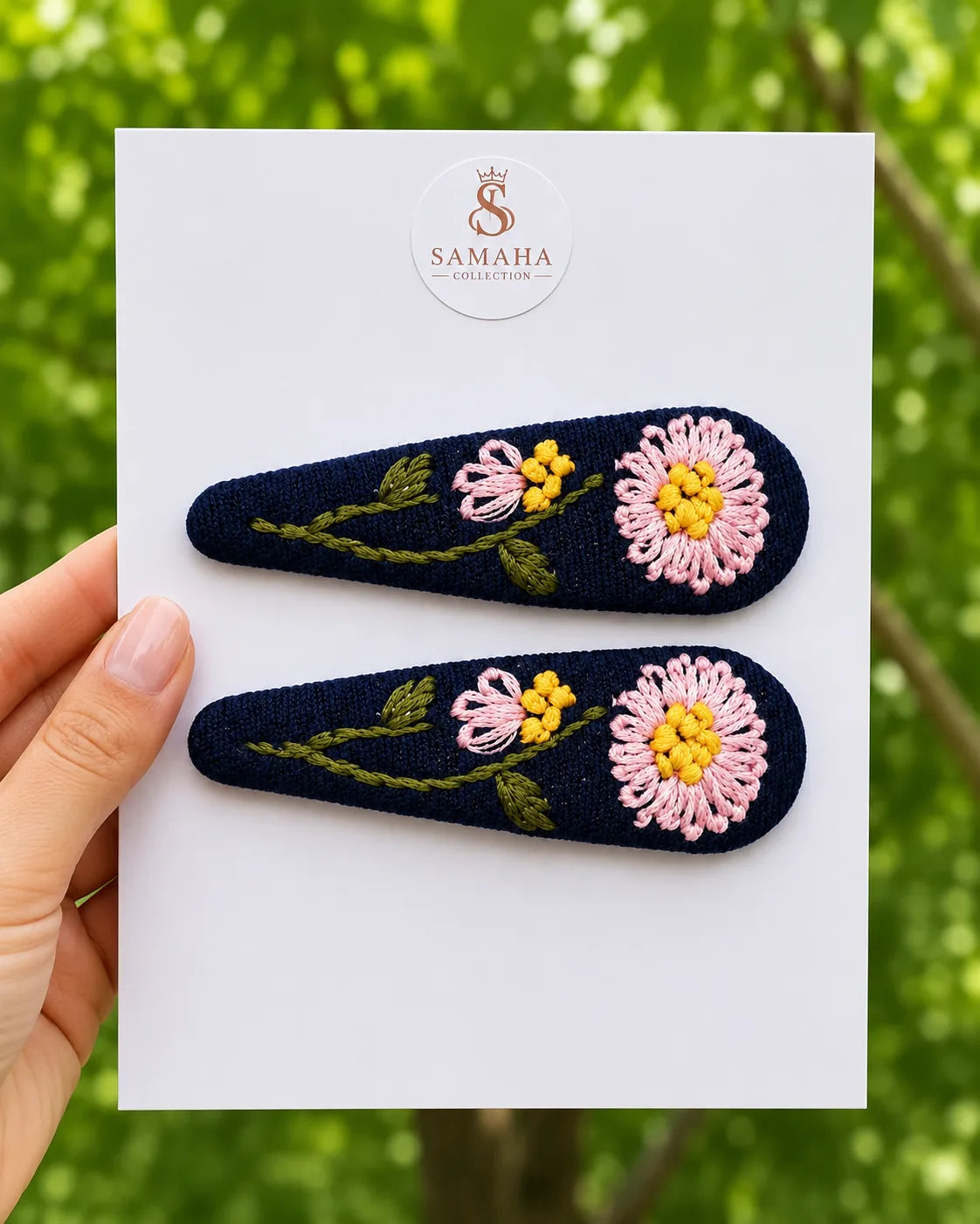 Midnight Bloom Floral Pins ✨