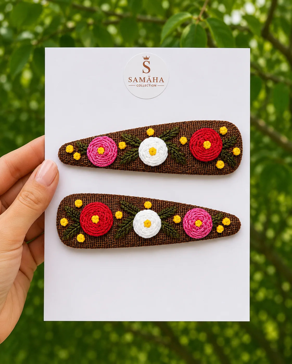 Forest Bloom Hair pins