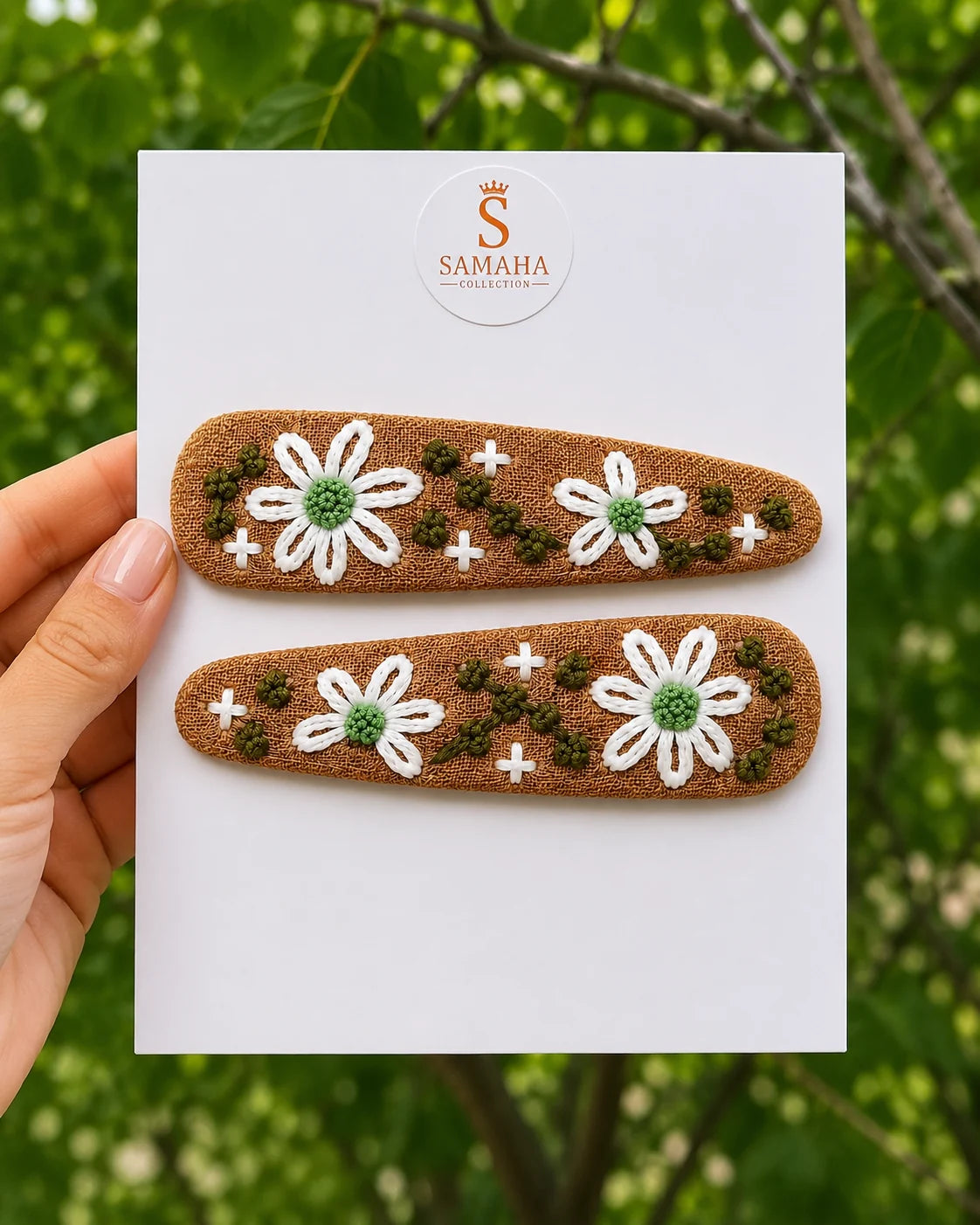 Honey Daisy Vine Hair Pins 🌼✨