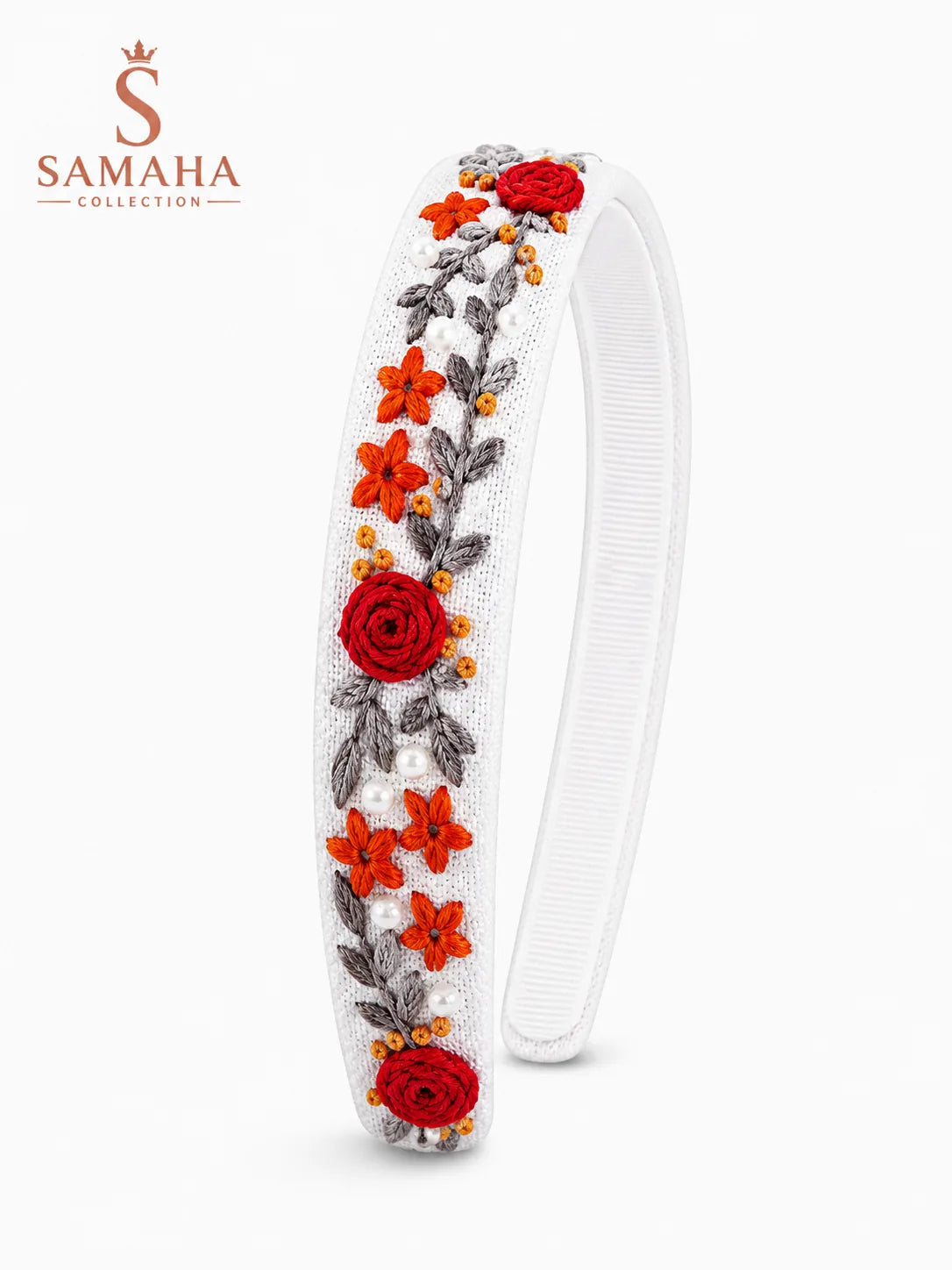 Ruby Blossom Hairband