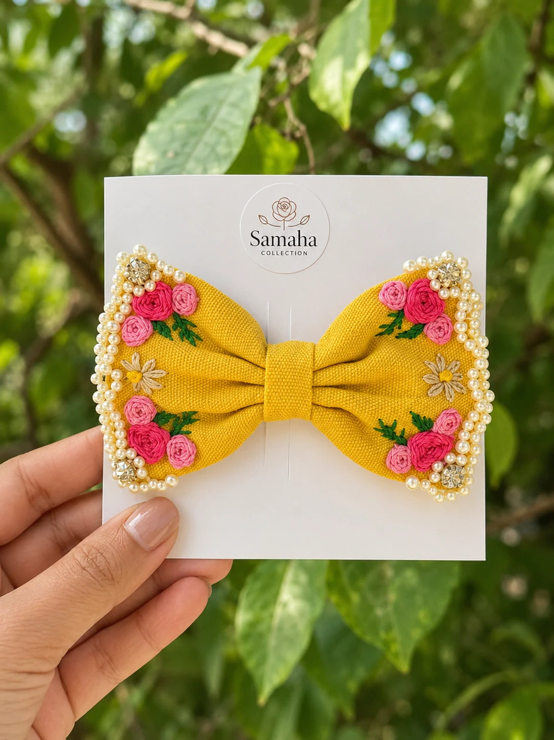 Golden Garden Bow ✨