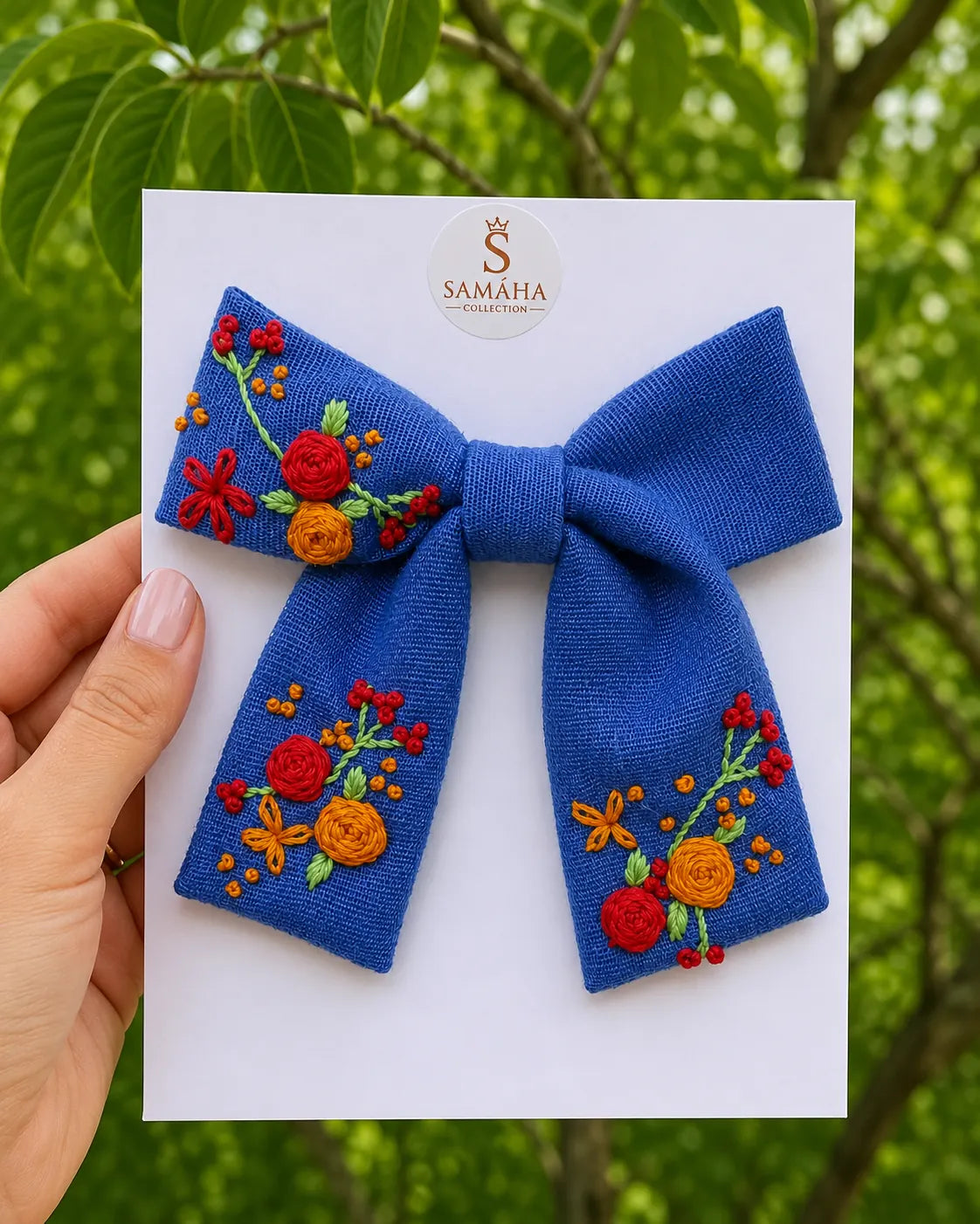 Ocean Breeze Hair Bow