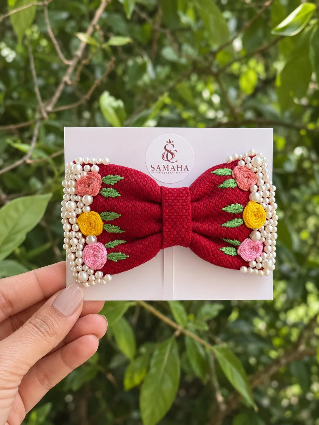 Royal Ruby Bow ✨