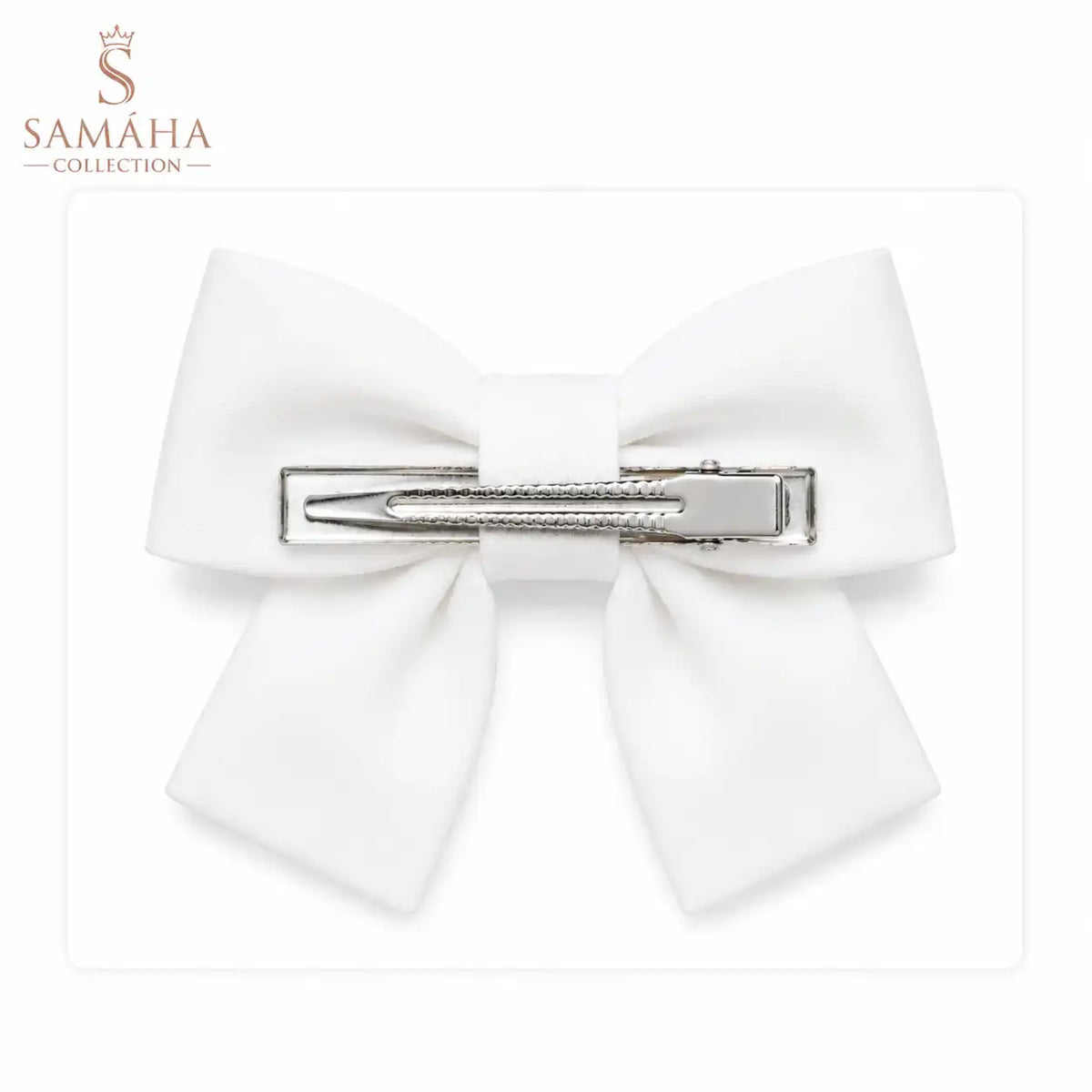 Winter Bloom Hair Bow