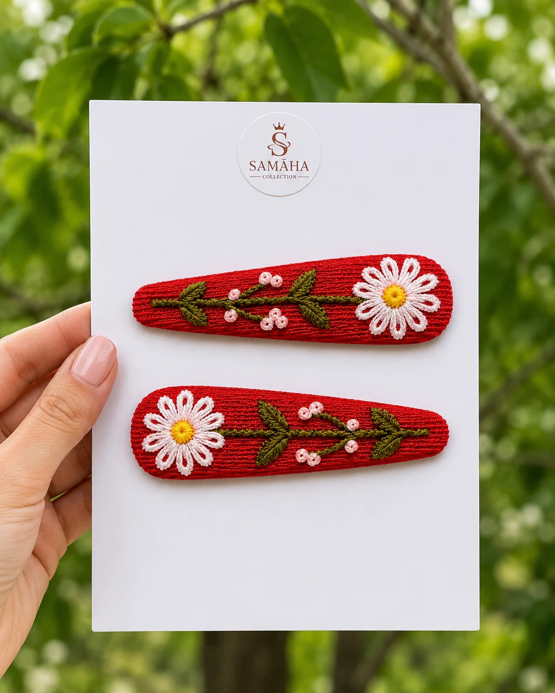 Scarlet Garden Hair Pin ✨